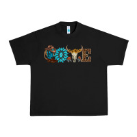 Black western love Urban Heavy Tee - AdoDesignShop