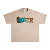 French Oak western love Urban Heavy Tee - AdoDesignShop
