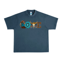 Midnight Navy western love Urban Heavy Tee - AdoDesignShop