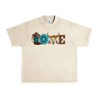 Sandshell western love Urban Heavy Tee - AdoDesignShop