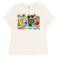 Bone teacher off duty coffee cups Ladies Tee - Zillion Design Studio