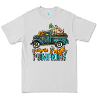 Dove Grey farm fresh pumpkins truck Premium Tee - RanaPortraitStore