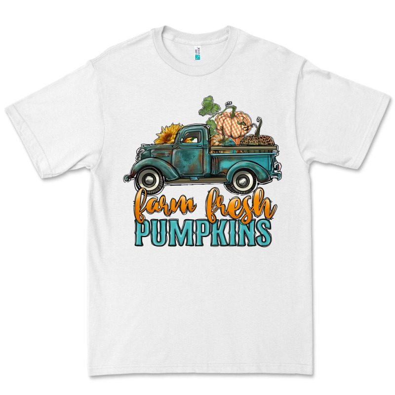 Farm Fresh Pumpkins Truck Premium Tee by RanaPortraitStore | Teevron