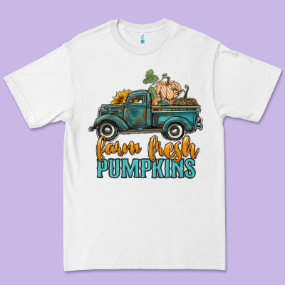 Farm Fresh Pumpkins Truck Premium Tee Designed By Ranaportraitstore