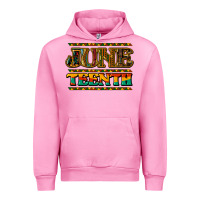 Fuchsia Pink Juneteenth Urban Hoodie - HowdyJamesFarm