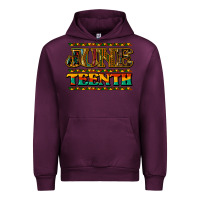 Mauve Wine Juneteenth Urban Hoodie - HowdyJamesFarm