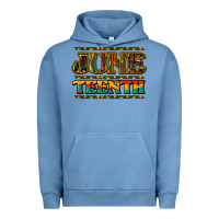 Pigment Pebble Blue Juneteenth Urban Hoodie - HowdyJamesFarm