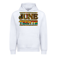 White Juneteenth Urban Hoodie - HowdyJamesFarm