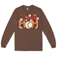 Chestnut t ball mom Long Sleeve Tee - MaliasSmallBusiness