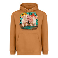 Meerkat Cute Couple Pigs Heavyweight Hoodie - Bettercallsaul
