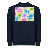 Navy tie dye heart shaped background 3200x2400 Heavyweight Sweatshirt - AdoDesignShop