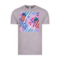 Vintage Zinc patriotic fireworks Vintage Tee - BundleAndBundleShop