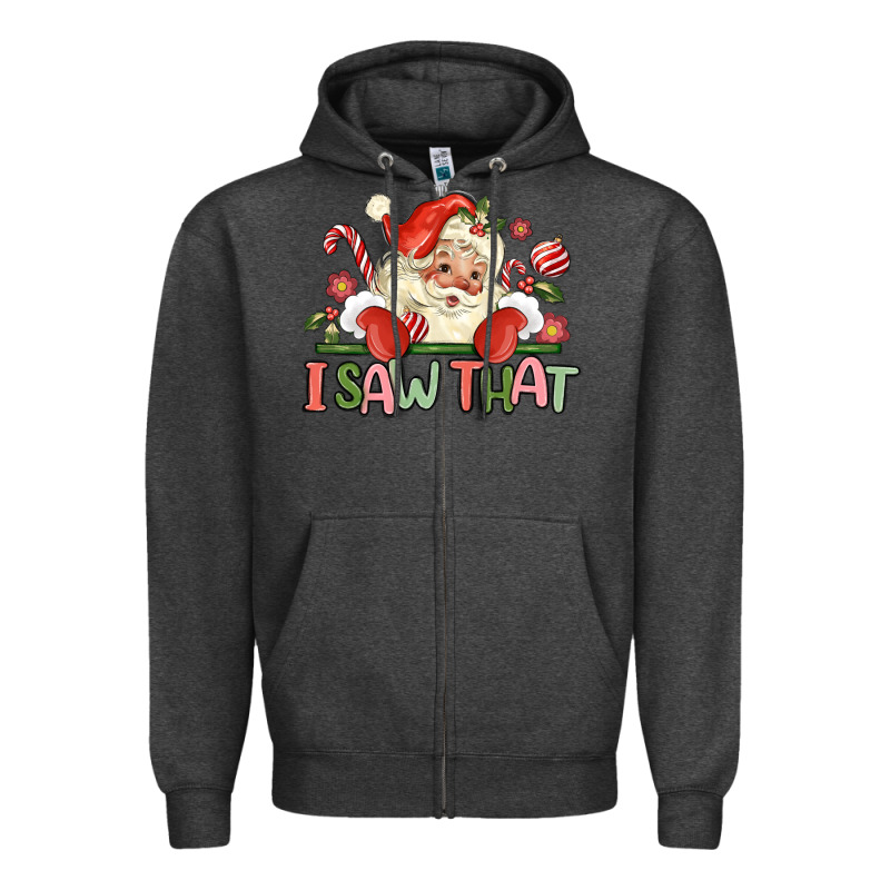 I Saw That Zipper Hoodie by MaliasSmallBusiness | Teevron