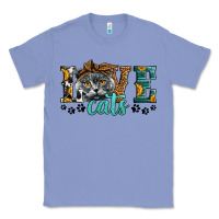 Colony Blue love cats scottish fold Classic Tee - LillyAllenDesigns