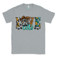 Heather Grey love cats scottish fold Classic Tee - LillyAllenDesigns