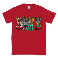 Red love cats scottish fold Classic Tee - LillyAllenDesigns