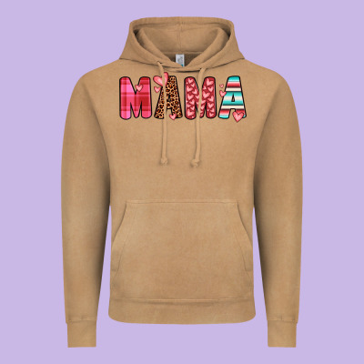 Mama Vintage Hoodie Designed By Jahusdesignshop