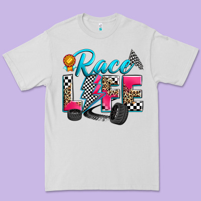 Race Life Premium Tee Designed By Zillion Design Studio