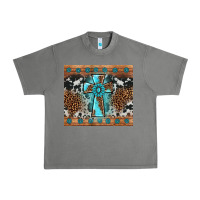 Tornado gemstone leopard cross Urban Heavy Tee - AdoDesignShop
