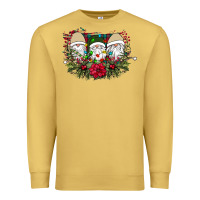 Antique Gold Christmas Gnomes Premium Sweatshirt - Bettercallsaul