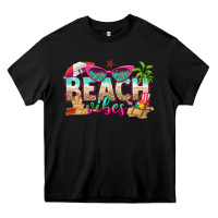 Black beach vibes Heavy Core Tee - texasbilliewilder