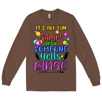 Chestnut bingo Long Sleeve Tee - MaliasSmallBusiness