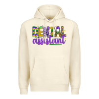 Sandshell Mardi Gras Dental Assistant Premium Hoodie - NancyCooperArtShop