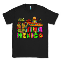 Black viva mexico Classic Tee - AdoDesignShop