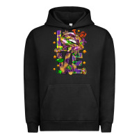 Pigment Black Mardi Gras love lips Urban Hoodie - HowdyJamesFarm