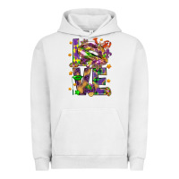 Pigment Lunar Rock Mardi Gras love lips Urban Hoodie - HowdyJamesFarm