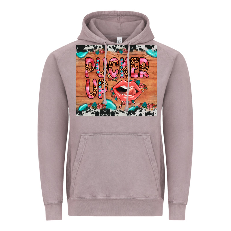 Pucker Up Vintage Hoodie by JahusDesignShop | Teevron