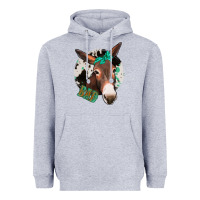 Heather Grey Donkey Bad Heavyweight Hoodie - Bettercallsaul