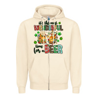 Its The Most Wonderful Time For A Year Zipper Hoodie | Teevron
