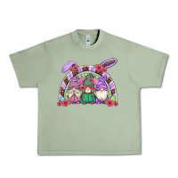 Oil Green easter gnomes rainbow Urban Heavy Tee - Artiststas
