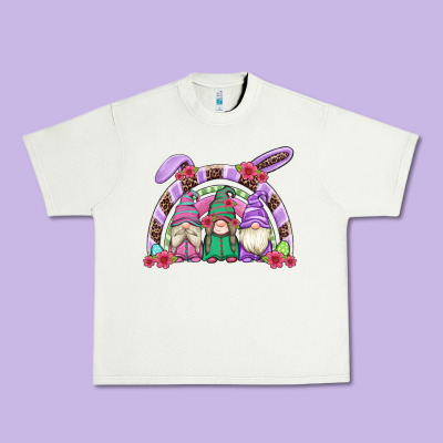 Easter Gnomes Rainbow Urban Heavy Tee Designed By Artiststas