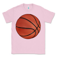 Bubblegum Pink basketball Classic Tee - BarkalooDesign