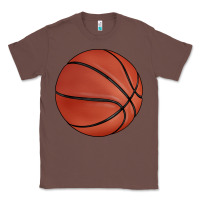 Chestnut basketball Classic Tee - BarkalooDesign