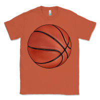 Copper basketball Classic Tee - BarkalooDesign