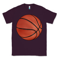 Plum basketball Classic Tee - BarkalooDesign