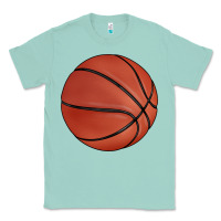 Seafoam basketball Classic Tee - BarkalooDesign