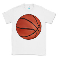 White basketball Classic Tee - BarkalooDesign