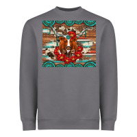 Storm longhorn with gemstone Heavyweight Sweatshirt - Artiststas