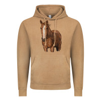 Vintage Camel brown horse Vintage Hoodie - RanaPortraitStore