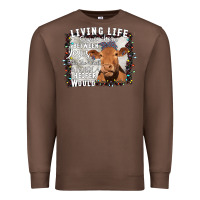 Chestnut Between Jesus Take The Wheel I Wish A Heifer Would Premium Sweatshirt - Bettercallsaul