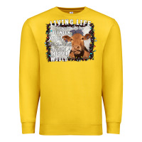 Lemon Between Jesus Take The Wheel I Wish A Heifer Would Premium Sweatshirt - Bettercallsaul