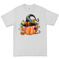 Kids Pumpkin With Halloween Premium Tee | Teevron