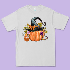 Kids Pumpkin With Halloween Premium Tee Designed By Texasbilliewilder
