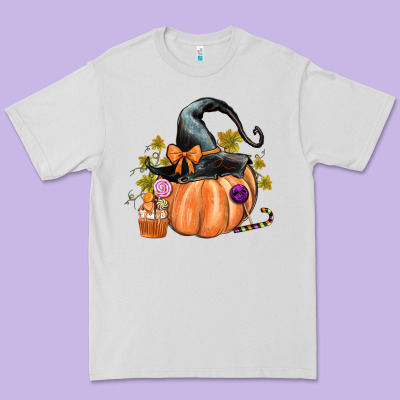 Kids Pumpkin With Halloween Premium Tee Designed By Texasbilliewilder