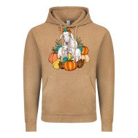 Vintage Camel Goat family fall pumpkins gemstone Vintage Hoodie - Artiststas