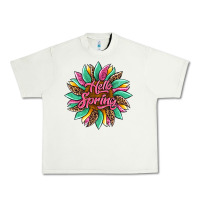 Pistachio hello spring sunflower Urban Heavy Tee - Artiststas